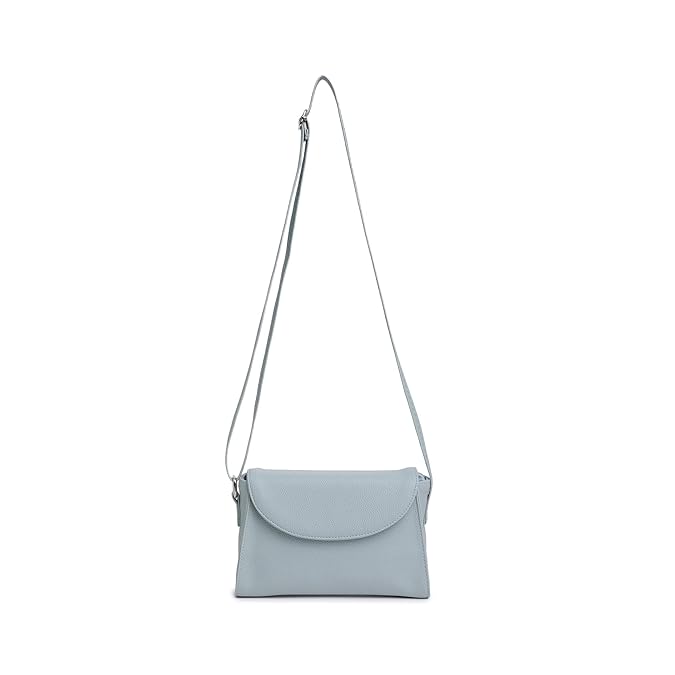 Slingsy Textured Sling Bag for Women | Chic Crossbody Bag for Girls, Ladies, Women | Spacious Bag with Slip Pocket Made of Faux Leather