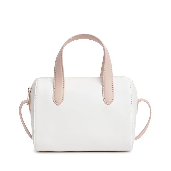 Slingsy Mini Glam Structured Sling | Faux-Leather Women's Handbags | Sling for Casual Carry